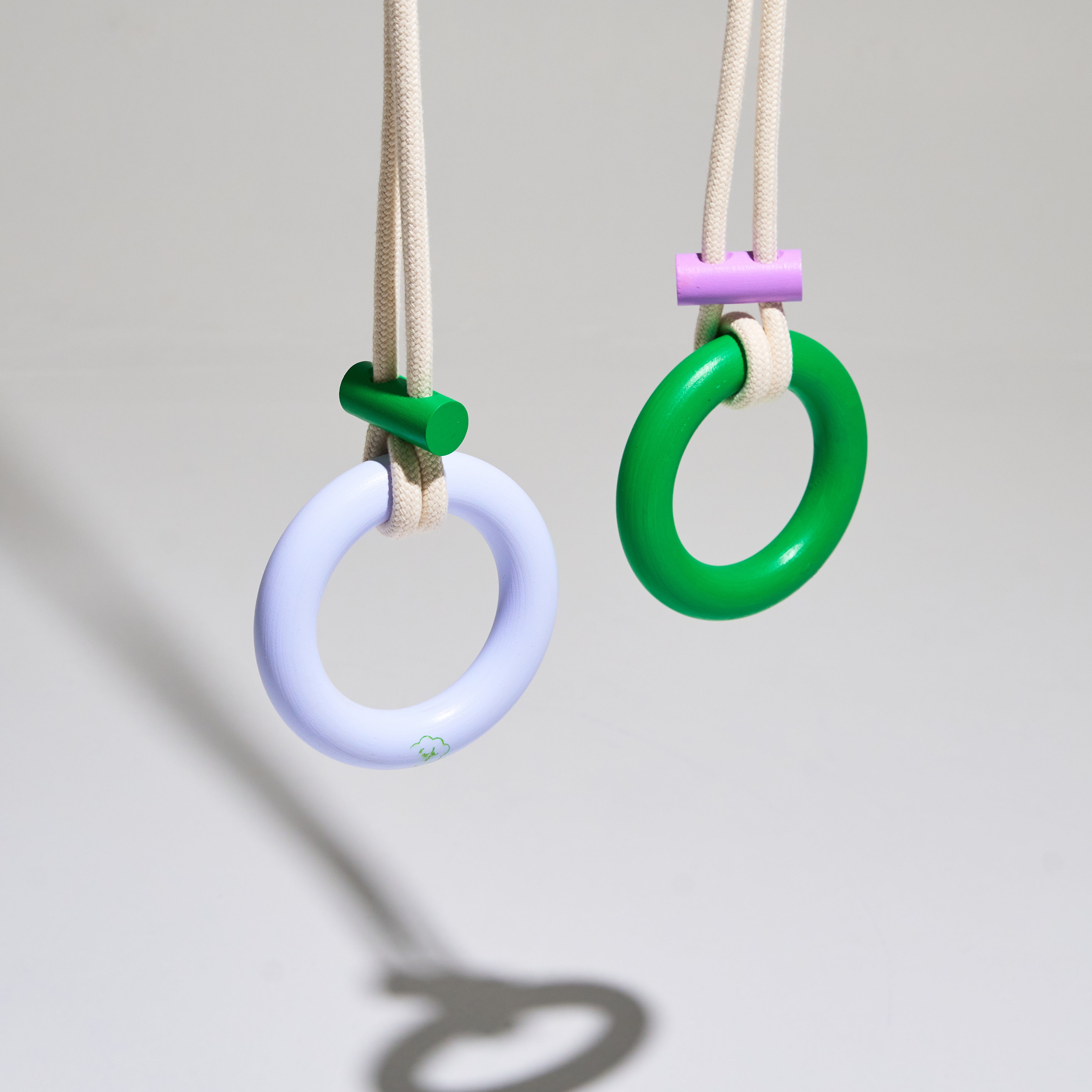 Gymnastic rings - Green