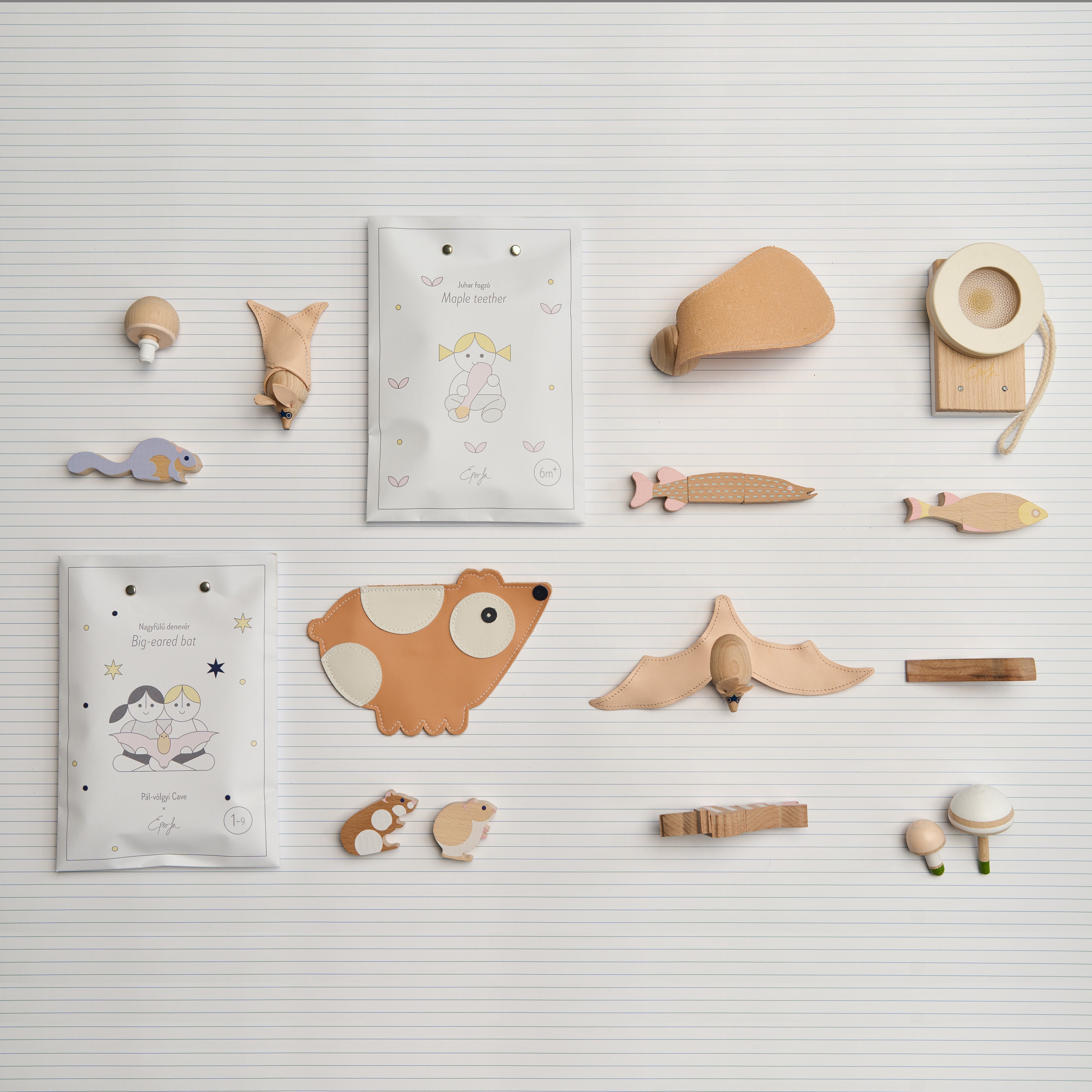 Fruit-shaped rattles / teether