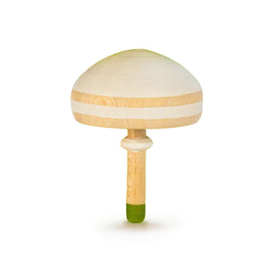 Eperfa wooden mushroom spin top - parasol